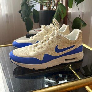 Nike Air Max 1 Ultra Moire Racer Blue White Women's Size 9.5